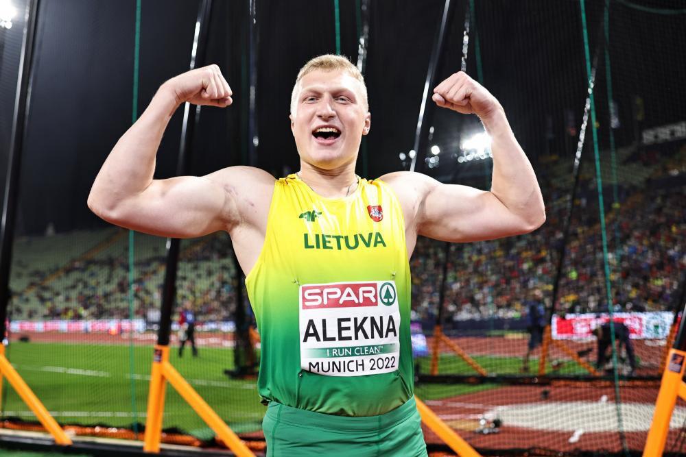 Mykolas Alekna Breaks National Record at Lithuanian Championships ...